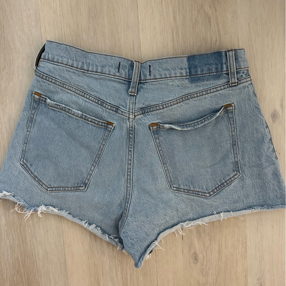 Abercrombie & Fitch Mom High Rise Shorts Curve Love size 29